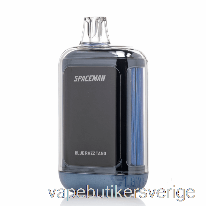Vape Sverige Spaceman Curve 18k Engångsblå Razz Tang
